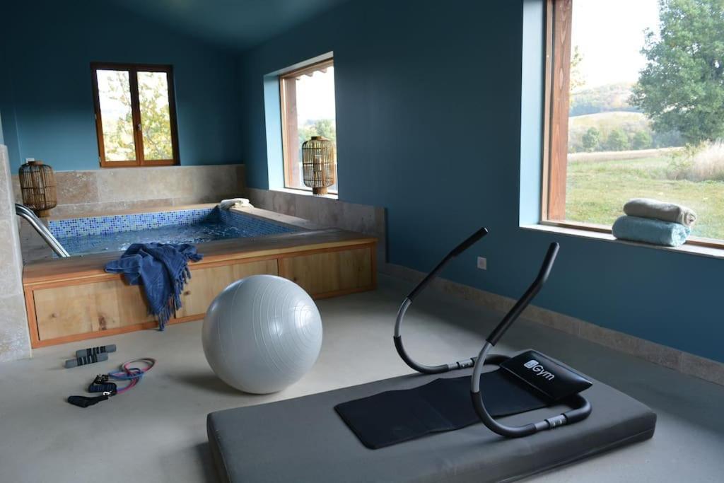 Bastide Des Tourelles Pour 20 Pers. Piscine & Spa Marzens 외부 사진